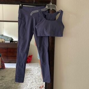 Curves N Combatboots Lavish activewear set